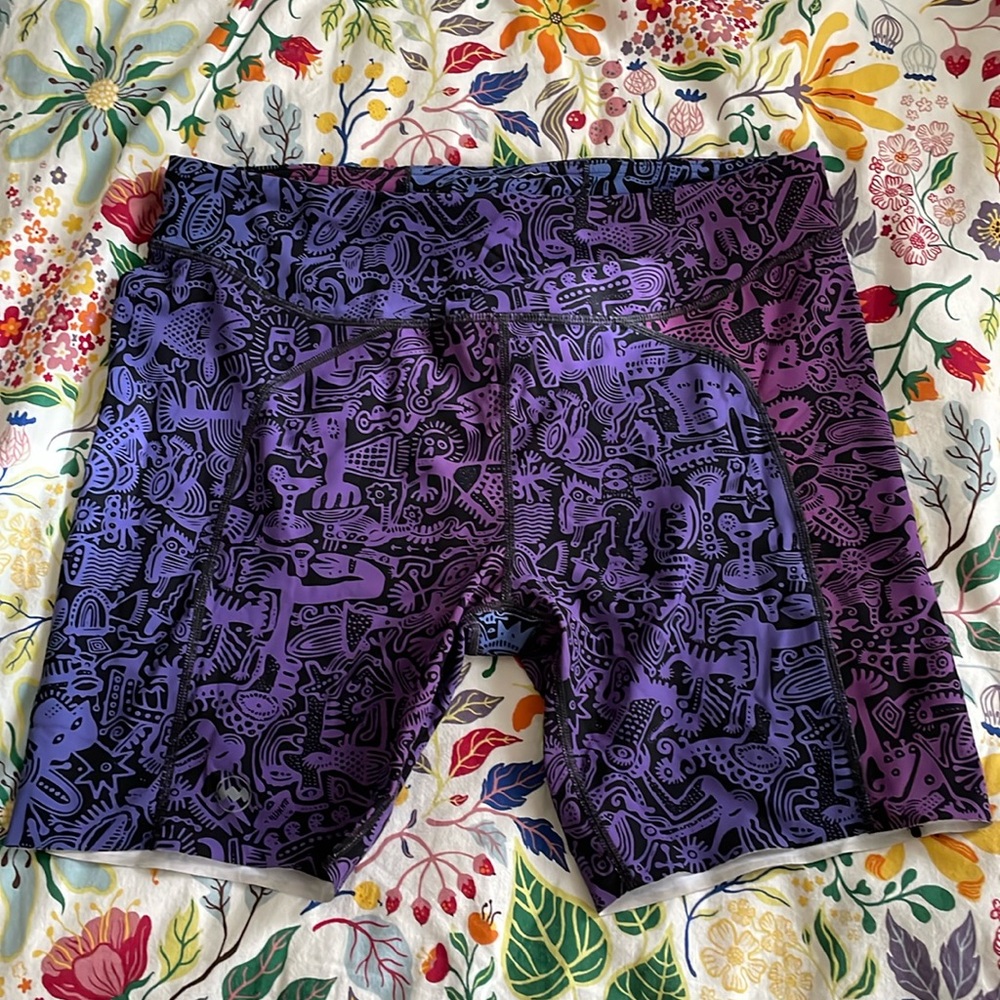 Janji Groundwork Pace Shorts Batik Purple Women's XL